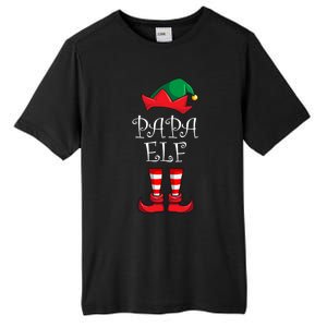 Papa Elf Matching Family Christmas Party Pajama Papa Elf Tall Fusion ChromaSoft Performance T-Shirt