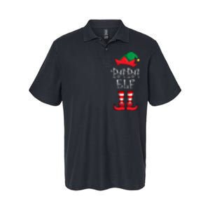 Papa Elf Matching Family Christmas Party Pajama Papa Elf Softstyle Adult Sport Polo