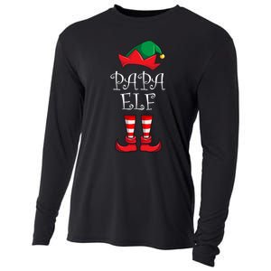 Papa Elf Matching Family Christmas Party Pajama Papa Elf Cooling Performance Long Sleeve Crew