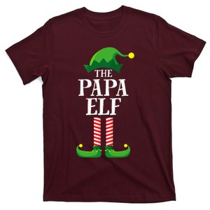 Papa Elf Matching Family Group Christmas Party Pyjamas T-Shirt