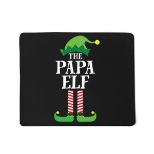 Papa Elf Matching Family Group Christmas Party Mousepad