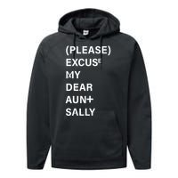 PEMDAS Please Excuse My Dear Aunt Sally Performance Fleece Hoodie