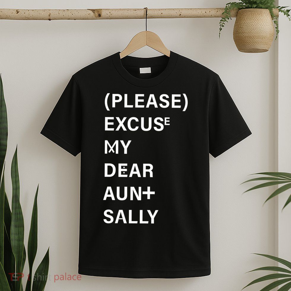 PEMDAS Please Excuse My Dear Aunt Sally T-Shirt
