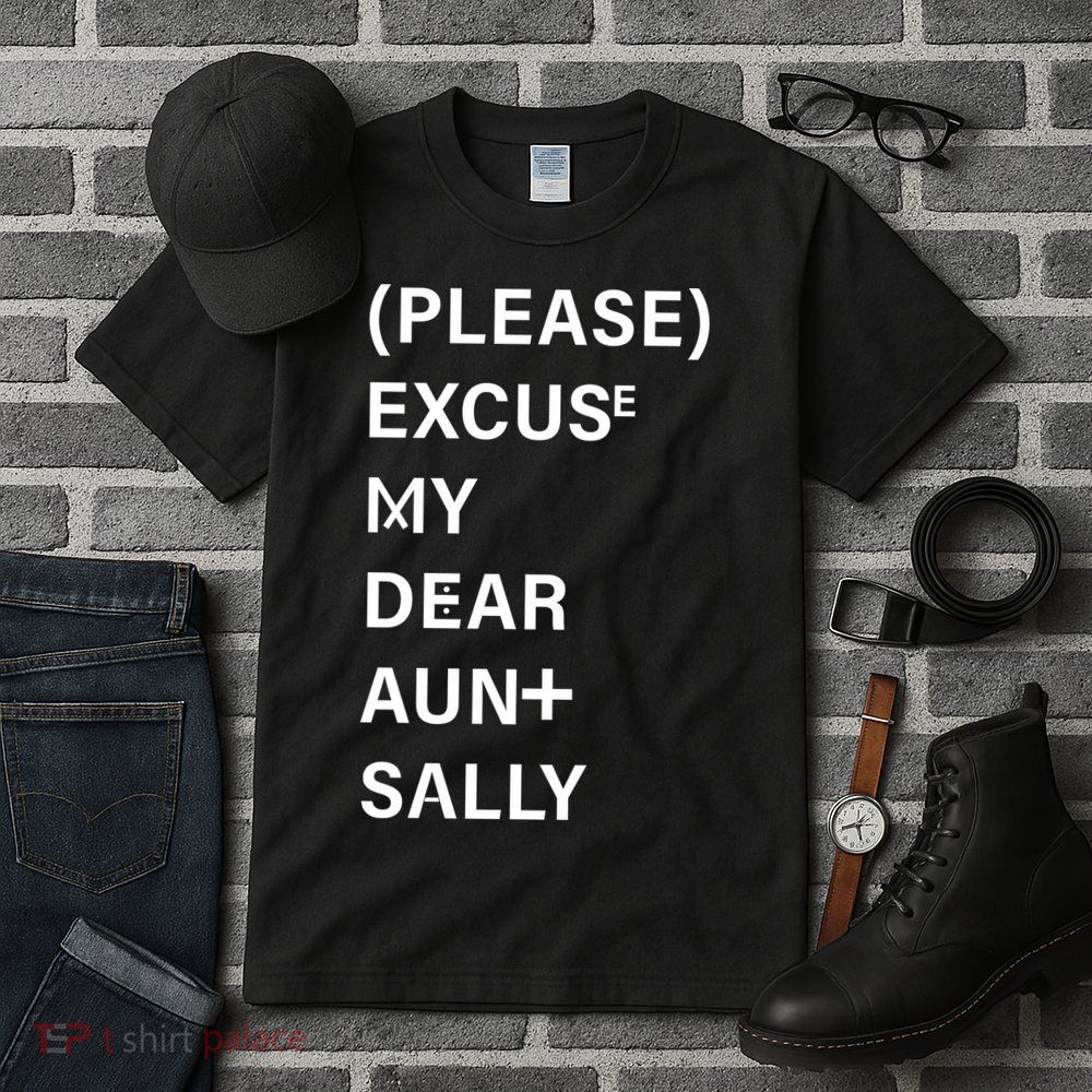 PEMDAS Please Excuse My Dear Aunt Sally Tall T-Shirt