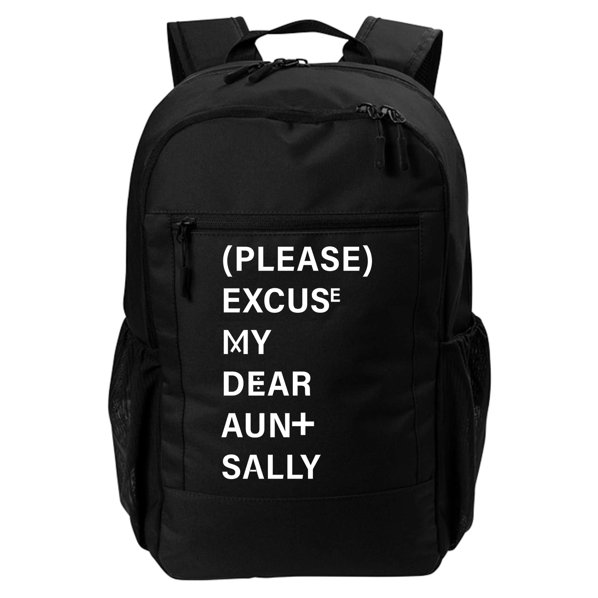 PEMDAS Please Excuse My Dear Aunt Sally Backpack