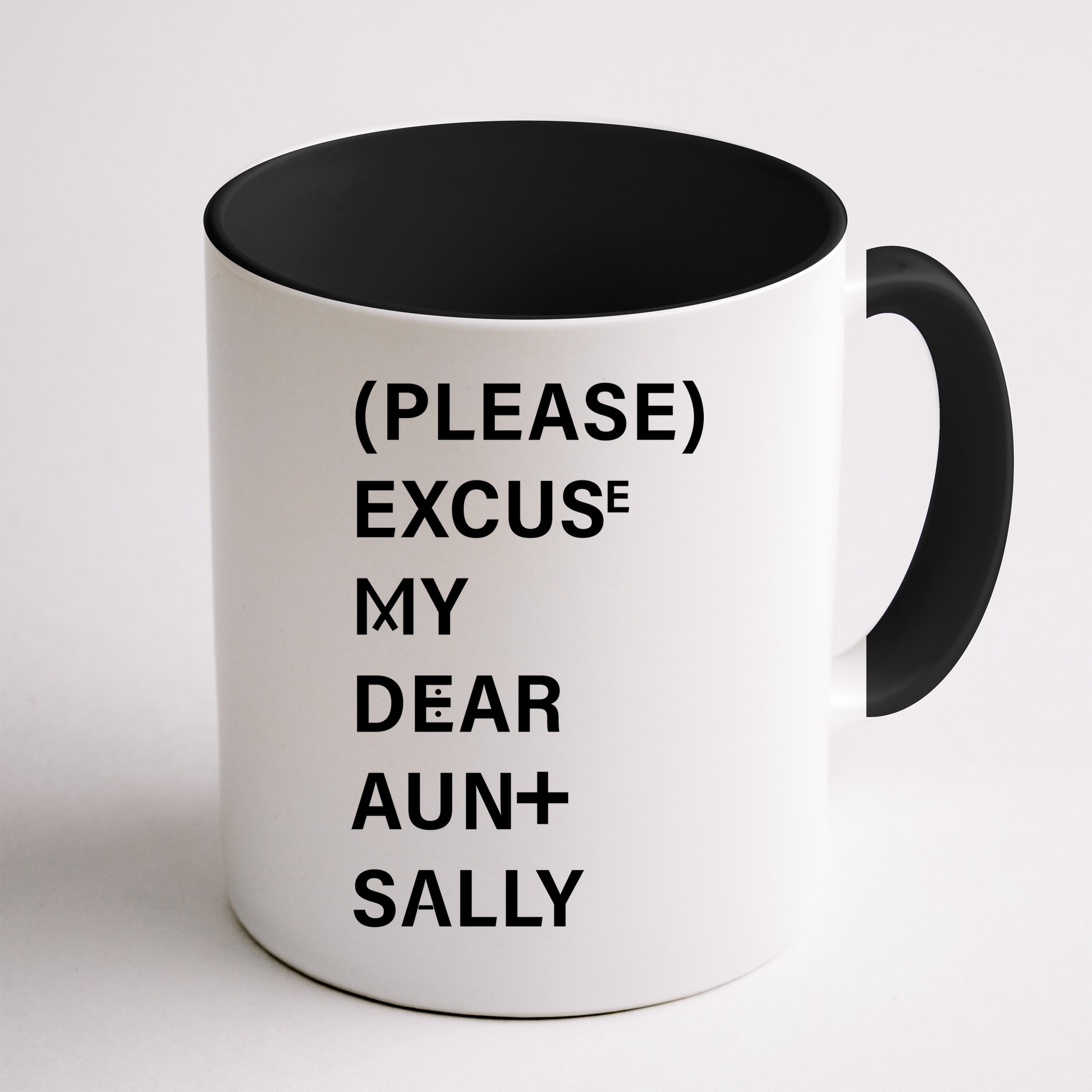PEMDAS Please Excuse My Dear Aunt Sally Mug