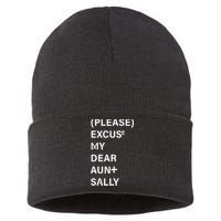 PEMDAS Please Excuse My Dear Aunt Sally Sustainable Knit Beanie