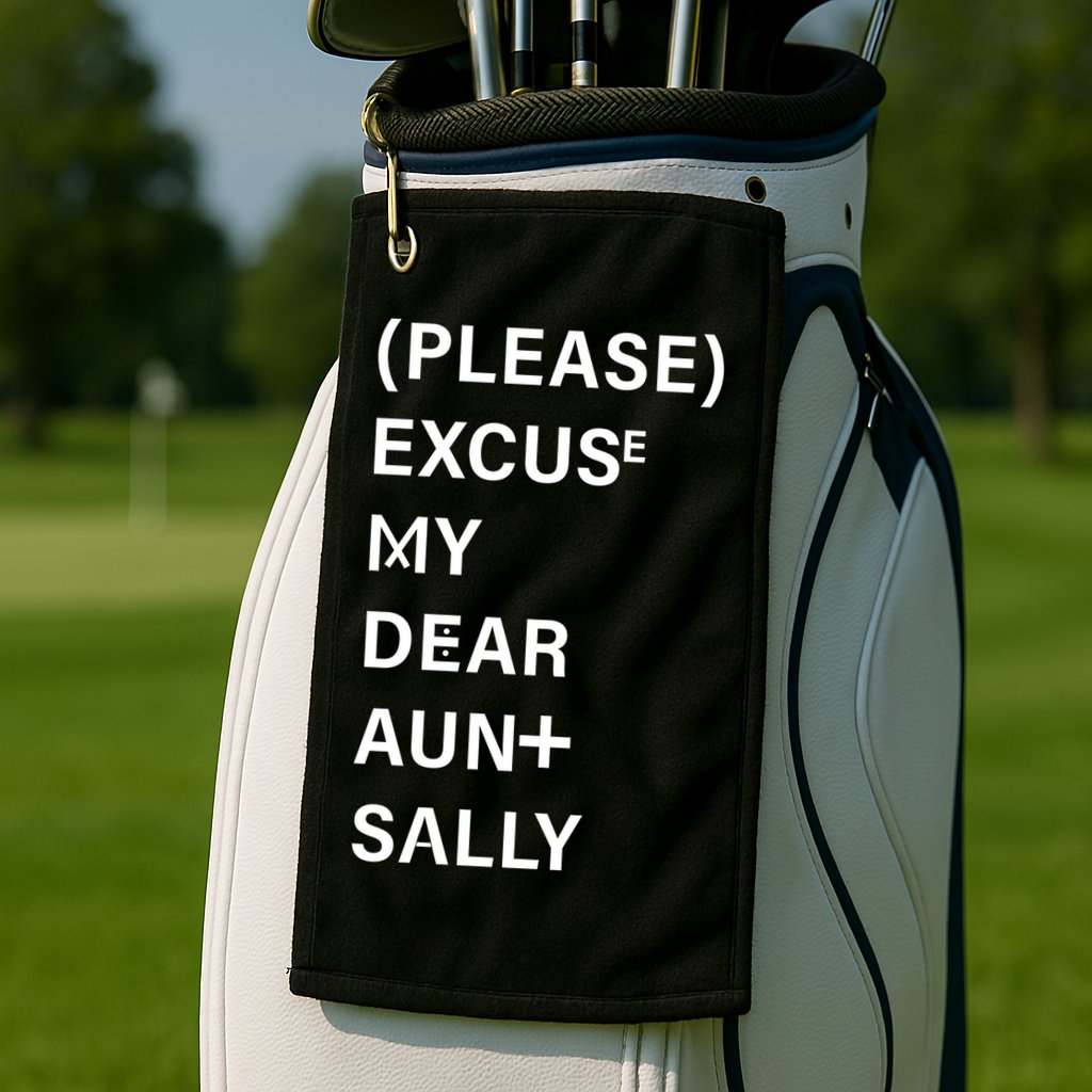 PEMDAS Please Excuse My Dear Aunt Sally Golf Towel