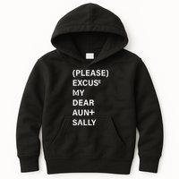 PEMDAS Please Excuse My Dear Aunt Sally Kids Hoodie