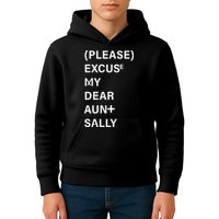 PEMDAS Please Excuse My Dear Aunt Sally Kids Hoodie