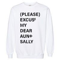 PEMDAS Please Excuse My Dear Aunt Sally Garment-Dyed Sweatshirt