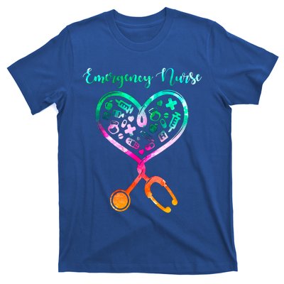 Peds Ed Nurse Rn Er Pediatric Emergency Nursing Heart Love Gift T-Shirt