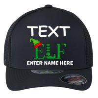 Personalize Elf Name Custom Family Matching Christmas Flexfit Unipanel Trucker Cap