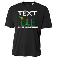 Personalize Elf Name Custom Family Matching Christmas Cooling Performance Crew T-Shirt