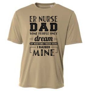 Proud Er Nurse Dad Fathers Day Gift Cooling Performance Crew T-Shirt