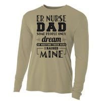 Proud Er Nurse Dad Fathers Day Gift Cooling Performance Long Sleeve Crew