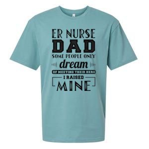 Proud Er Nurse Dad Fathers Day Gift Sueded Cloud Jersey T-Shirt