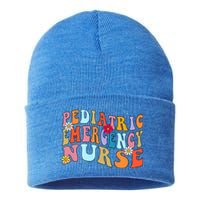 Pediatric Emergency Nurse Peds Emergency Nurse Graduation Gift Sustainable Knit Beanie