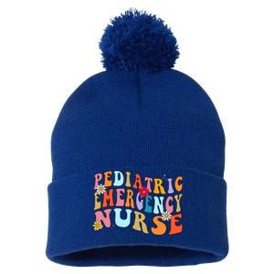 Pediatric Emergency Nurse Peds Emergency Nurse Graduation Gift Pom Pom 12in Knit Beanie