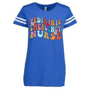 Pediatric Emergency Nurse Peds Emergency Nurse Graduation Gift Enza Ladies Jersey Football T-Shirt