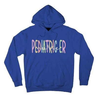 Pediatric Emergency Nurse Proud Pediatric Er Nurse Cool Gift Tall Hoodie