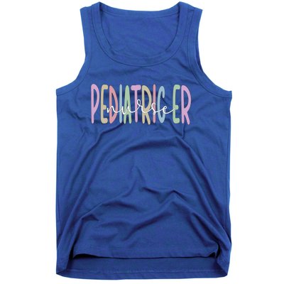 Pediatric Emergency Nurse Proud Pediatric Er Nurse Cool Gift Tank Top