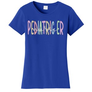 Pediatric Emergency Nurse Proud Pediatric Er Nurse Cool Gift Women's T-Shirt