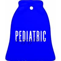 Pediatric Emergency Nursing Cute Pediatric Emergency Nurse Great Gift Ceramic Bell Ornament