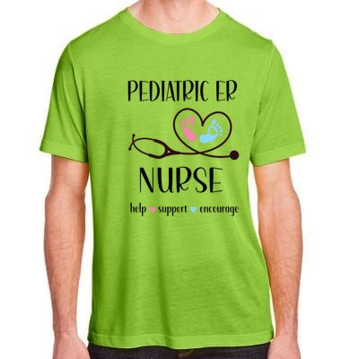 Pediatric Er Nurse Appreciation Pediatric Emergency Nurse Meaningful Gift Adult ChromaSoft Performance T-Shirt