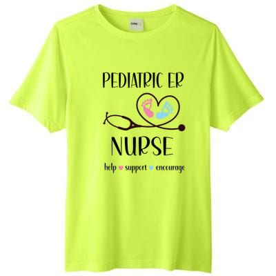 Pediatric Er Nurse Appreciation Pediatric Emergency Nurse Meaningful Gift Tall Fusion ChromaSoft Performance T-Shirt