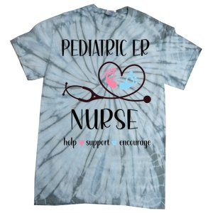 Pediatric Er Nurse Appreciation Pediatric Emergency Nurse Meaningful Gift Tie-Dye T-Shirt