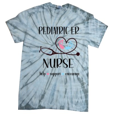 Pediatric Er Nurse Appreciation Pediatric Emergency Nurse Meaningful Gift Tie-Dye T-Shirt