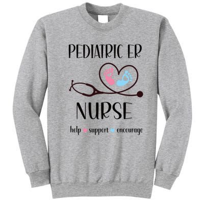 Pediatric Er Nurse Appreciation Pediatric Emergency Nurse Meaningful Gift Sweatshirt