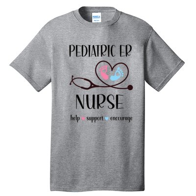 Pediatric Er Nurse Appreciation Pediatric Emergency Nurse Meaningful Gift Tall T-Shirt