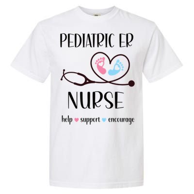 Pediatric Er Nurse Appreciation Pediatric Emergency Nurse Meaningful Gift Garment-Dyed Heavyweight T-Shirt