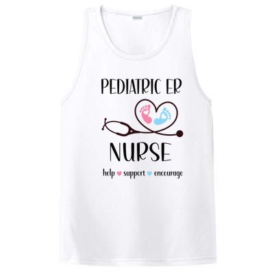 Pediatric Er Nurse Appreciation Pediatric Emergency Nurse Meaningful Gift PosiCharge Competitor Tank