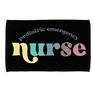 Pediatric Er Nurse Emergency Room Rn Nursing Appreciation Cool Gift Microfiber Hand Towel