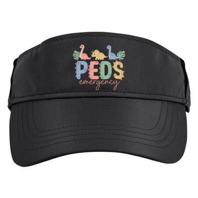 Pediatric Emergency Nurse Dinosaurs Peds Er Nurse Wo Adult Drive Performance Visor