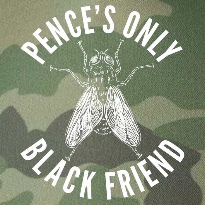 Pence's Only Black Friend Mike Pence Debate Fly Legacy Tie Dye Trucker Hat