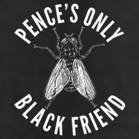 Pence's Only Black Friend Mike Pence Debate Fly 7 Panel Mesh Trucker Snapback Hat