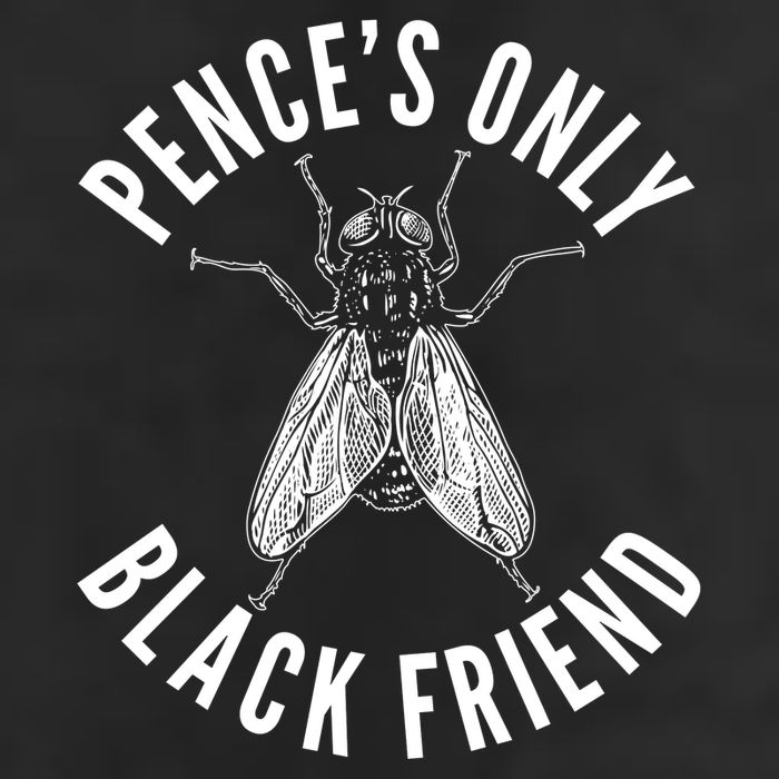 Pence's Only Black Friend Mike Pence Debate Fly 7 Panel Mesh Trucker Snapback Hat