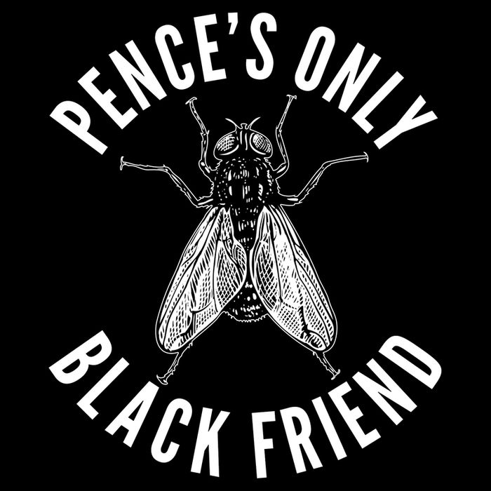 Pence's Only Black Friend Mike Pence Debate Fly Button