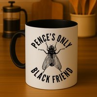 Pence's Only Black Friend Mike Pence Debate Fly Mug