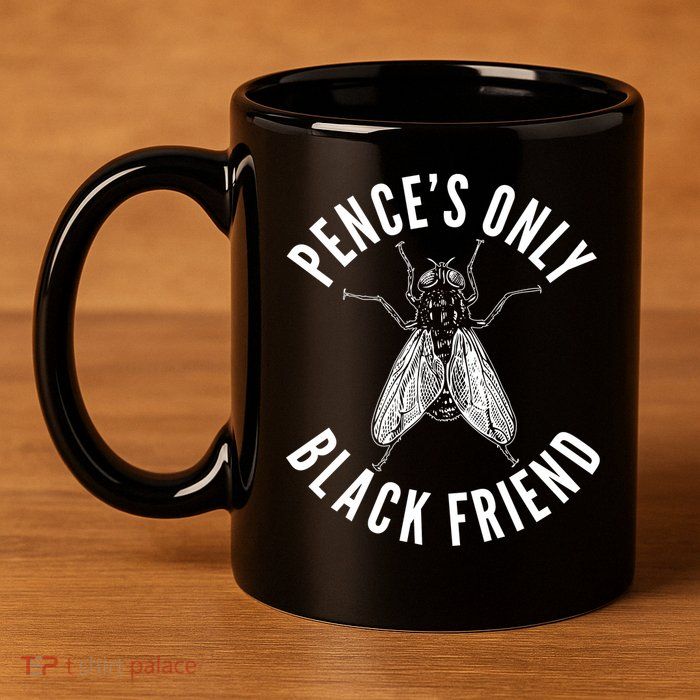 Pence's Only Black Friend Mike Pence Debate Fly 11oz C Handle Ceramic Mug