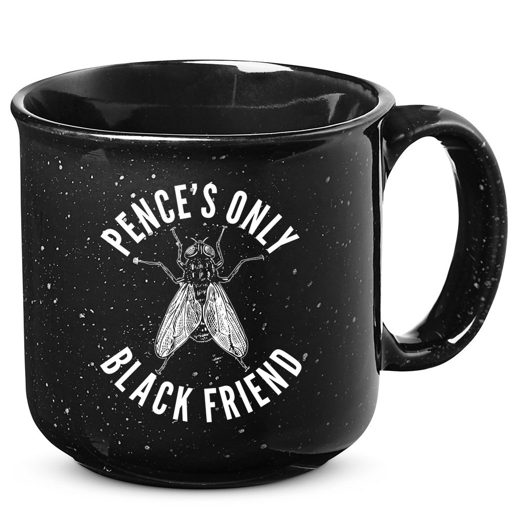 Pence's Only Black Friend Mike Pence Debate Fly 15oz Campfire Ceramic Mug