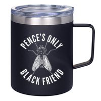 Pence's Only Black Friend Mike Pence Debate Fly 12oz Stainless Steel Coffee Mug