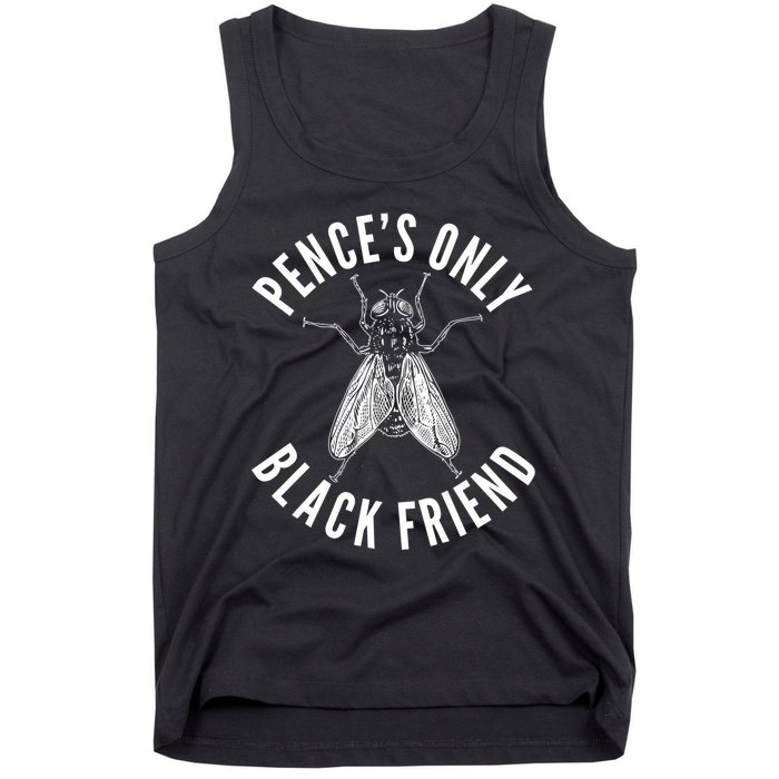 Pence's Only Black Friend Mike Pence Debate Fly Tank Top