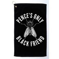 Pence's Only Black Friend Mike Pence Debate Fly Golf Towel