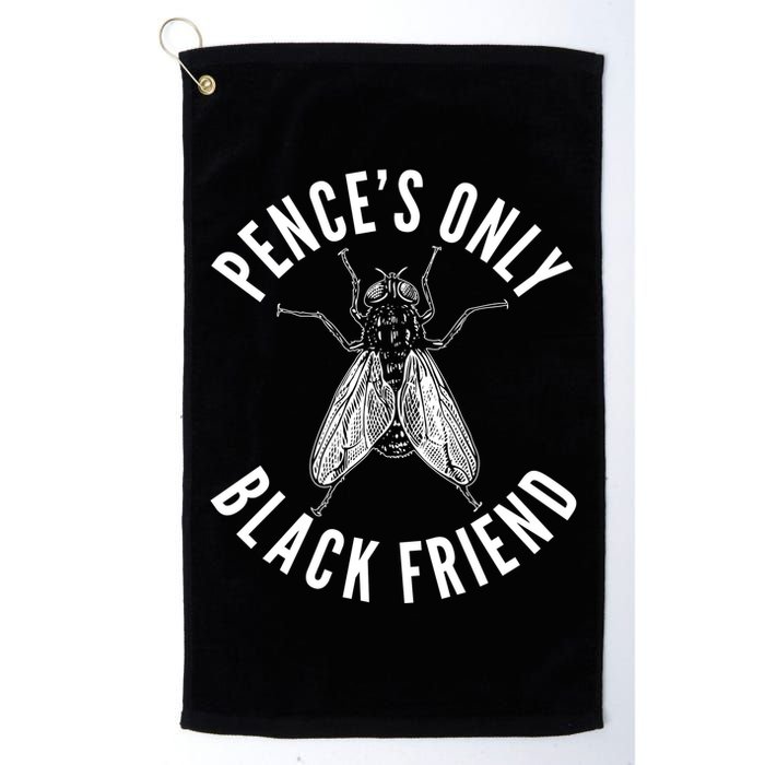 Pence's Only Black Friend Mike Pence Debate Fly Golf Towel