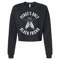 Pence's Only Black Friend Mike Pence Debate Fly Cropped Pullover Crew